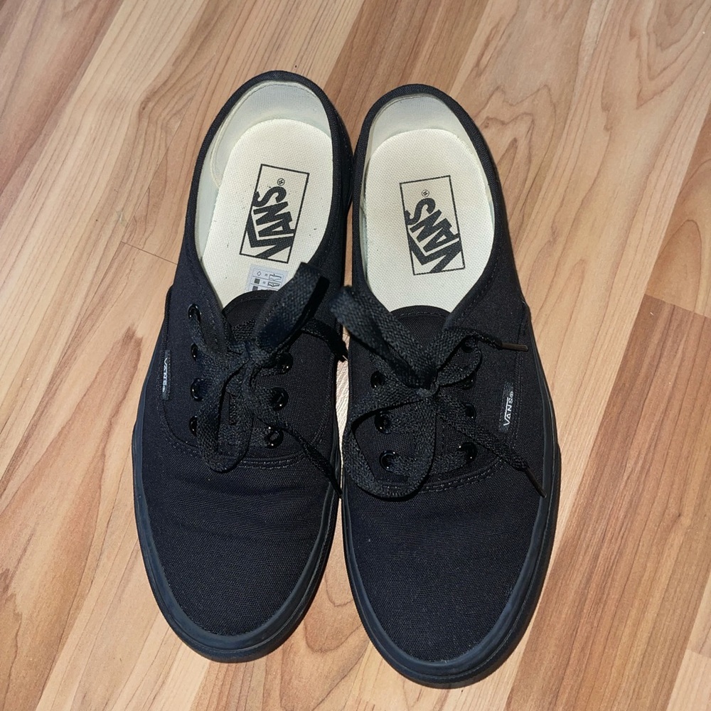 All black vans